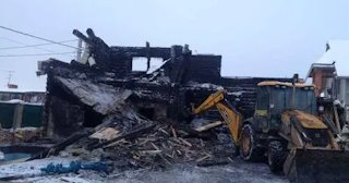 Демонтаж сгоревших зданий в Саянске | Сварной-Сск - снос после пожара от 1032 рублей