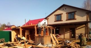 Демонтаж частных домов Саянск, цена от 1600 руб.
